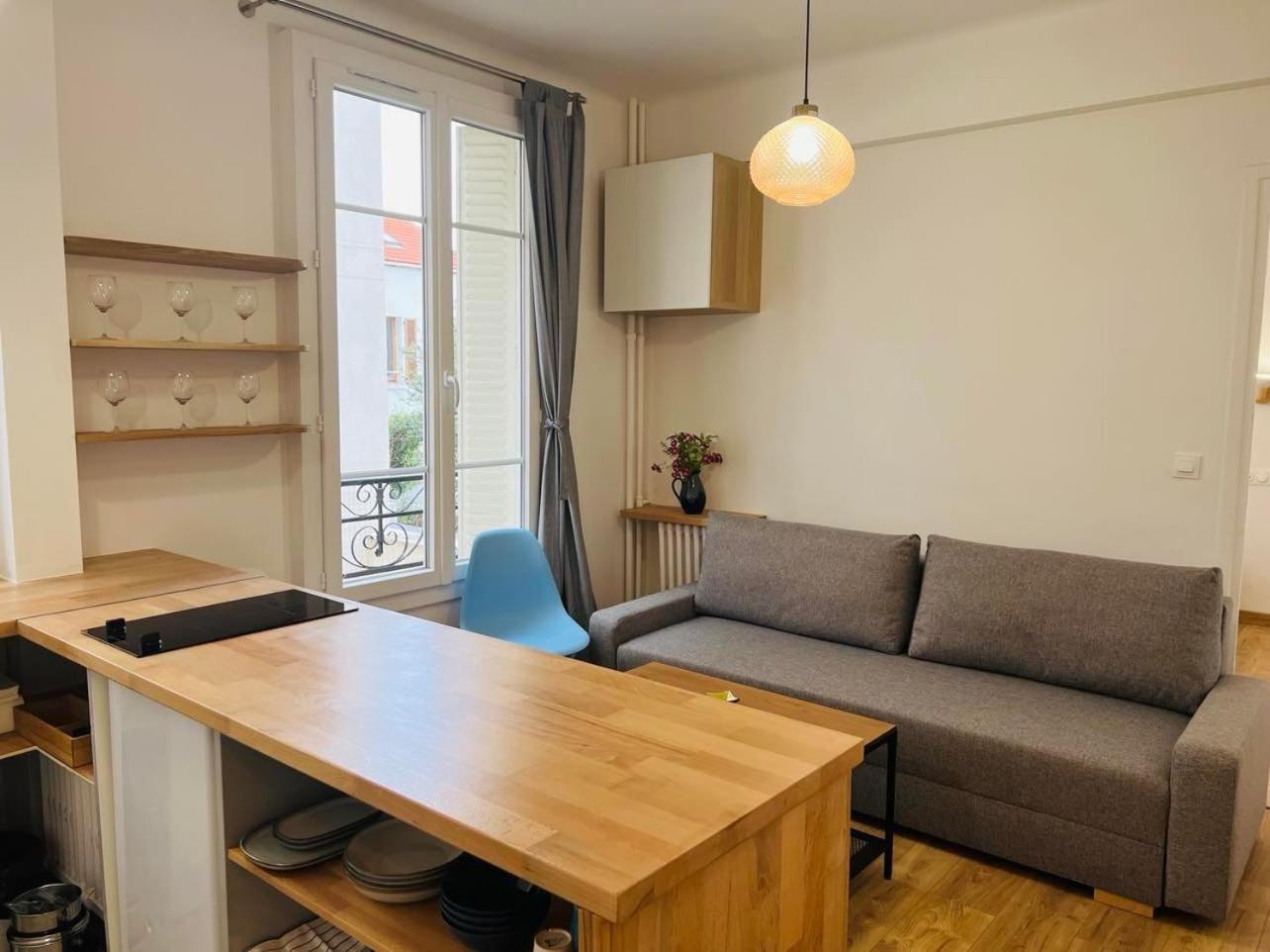 Cachan Bel Apartement 12 Minute Direct A Paris Centre Luaran gambar